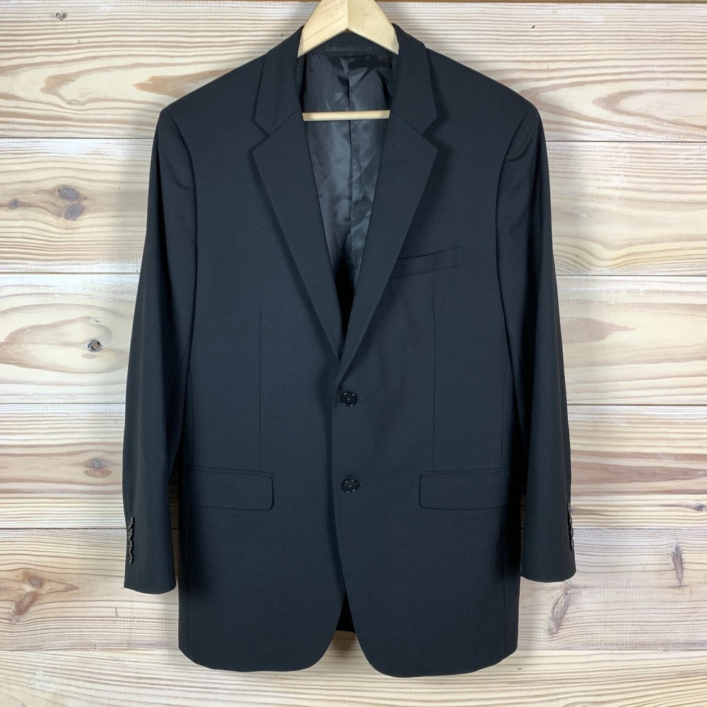 Theory Jacket Mens 42R Xylo NP Tailor Blazer Wool Sartorial Black